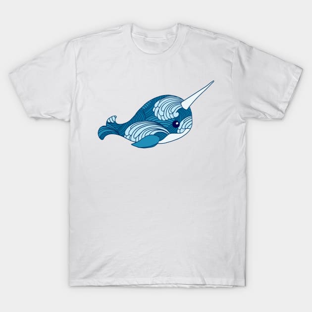 Narwhale T-Shirt by wildmagnolia